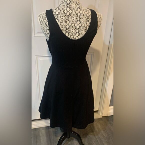 Express Black Dress with Sequin Detailing - Picture 6 of 9
